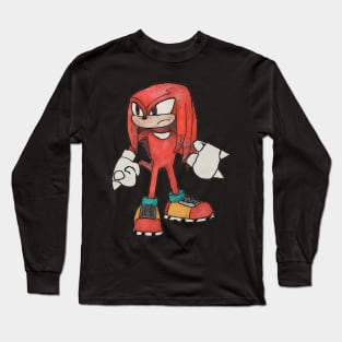 Knuckles the Echidna Long Sleeve T-Shirt